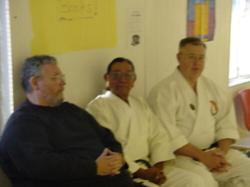 Three generations of karate experience
