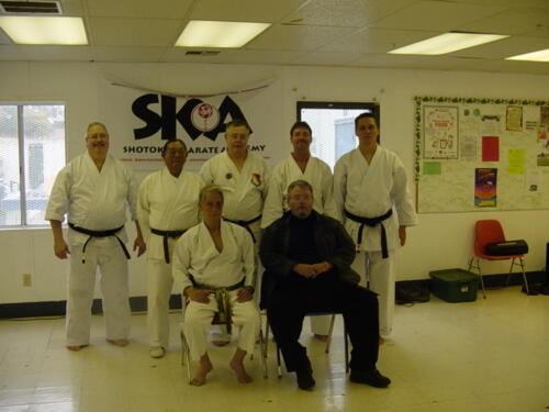 Five generations of karate experience (Mr. W. Smith)
